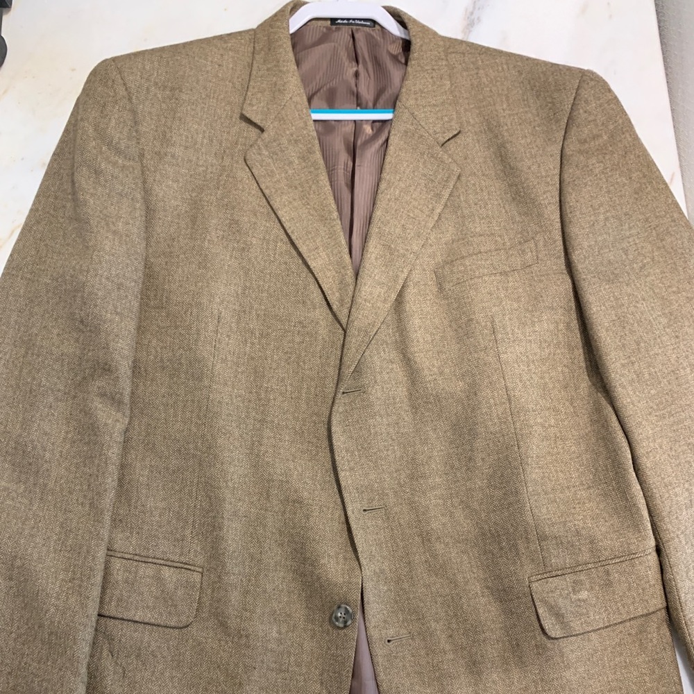 Calvin America Lambswool/cashmere sport coat